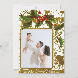 Elegant Lijst Feestdagenkaart