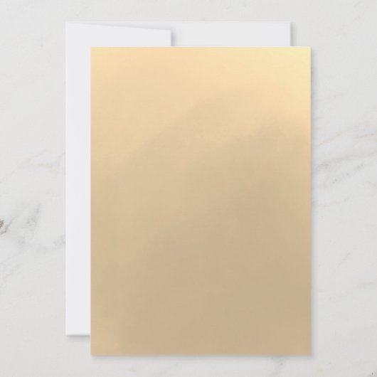 Elegant Lijst Goud 100e Verjaardag Kaart (Achterkant)