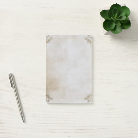 Elegant Lijst oud papier Post-it® Notes (Kantoor)