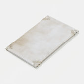 Elegant Lijst oud papier Post-it® Notes (Schuin)