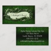 Elegant  Lijst Professional Visitekaartje (Voorkant / Achterkant)