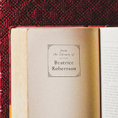 Elegant  Lijst uit de Bibliotheek van Rubberstempel