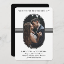 Elegant Lijst | Zwart-witfotoweddenschap