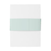 Elegant Lila Flowers Invitation Belly Band Uitnodigingen Wikkel (Achterkant Voorbeeld)