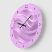 Elegant Lila Paars ontwerp decoratief Grote Klok (Hoek)