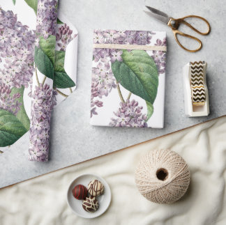 Elegant lila verpakkingspapier cadeaupapier