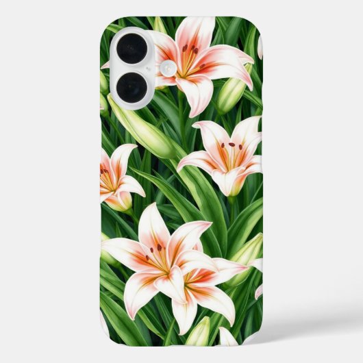 Elegant Lilies Case-Mate iPhone Case (Achterkant)