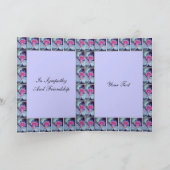 Elegant Lilium Card Kaart (Binnen)