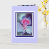 Elegant Lilium Card Kaart (Gele Bloem)