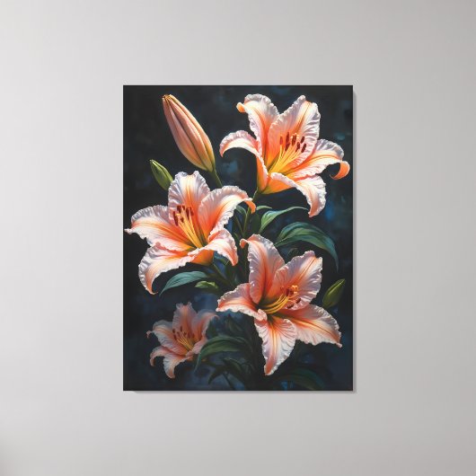 Elegant Lily Flower Art – Premium Prints & Unique  (Voorkant)