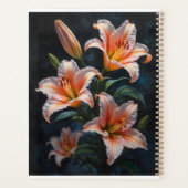 Elegant Lily Flower Art – Premium Prints & Unique Planner (Achterkant)