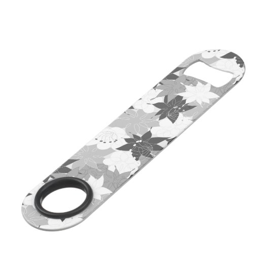 Elegant Lily Flower Speed Flessenopener (Achterkant Gekanteld)