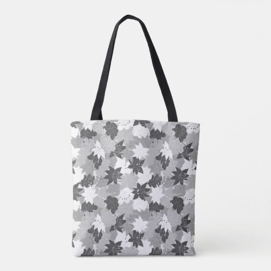Elegant Lily Flower Tote Bag (Achterkant)