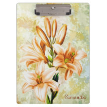 Elegant Lily Flowers voegen Jouw naam toe