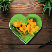 Elegant Lily of the Incas/Yellow Alstroemeria Notitieboek