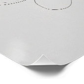 Elegant Line Art Female Portrait Poster – Soft Pea (Hoek)