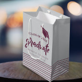 Elegant Lines Afstudeerder Pet Graduation Party Fa Medium Cadeauzakje