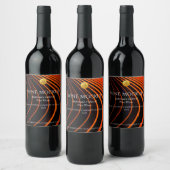 Elegant Lines Custom Wine Labels Wijn Etiket (Flessen)