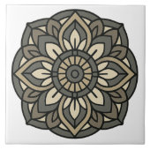 Elegant Linework Decor Feature Tegeltje (Voorkant)