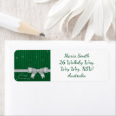 Elegant lint en sterren etiket (Insitu)