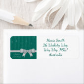 Elegant lint en sterren etiket (Insitu)