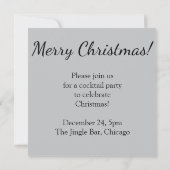 Elegant lint en sterren kaart (Achterkant)