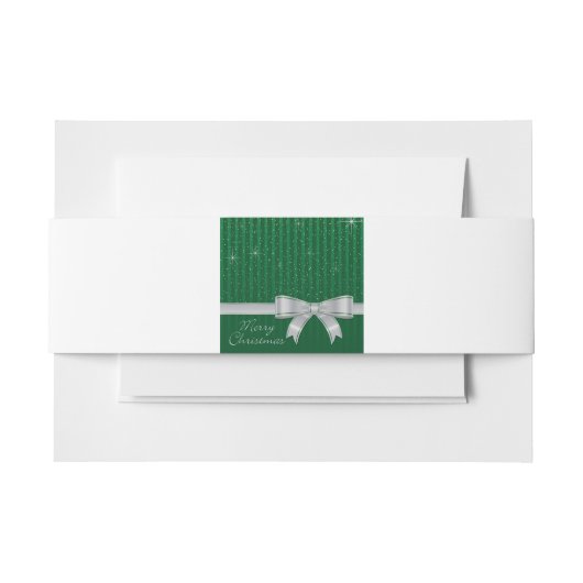 Elegant lint en sterren uitnodigingen wikkel (Voorkant Voorbeeld)