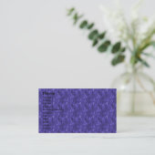 ELEGANT LIQUID SLATE VISITEKAARTJES (Staand voorkant)