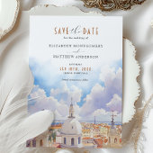 Elegant Lissabon Portugal Save the Date Wedding Ka Kaart