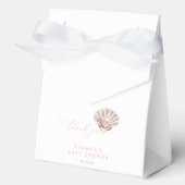 Elegant Little Pearl Baby shower Bedankt Bedankdoosjes (Voorkant)