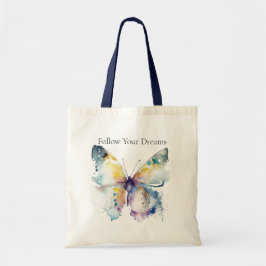Elegant Live Lach Liefde Vlinders Tote Bag