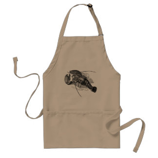 Elegant Lobster Apron Standaard Schort