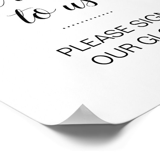 Elegant Log ons Wereldbol huwelijk in Poster (Hoek)