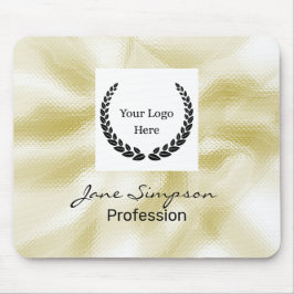 Elegant Logo Goud Textuur Muismat