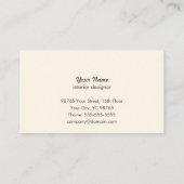 Elegant-logo voor visitekaartjes (Achterkant)