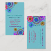Elegant Logo Yoga Meditation Visitekaartje (Voorkant / Achterkant)