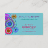 Elegant Logo Yoga Meditation Visitekaartje (Achterkant)