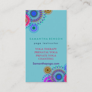 Elegant Logo Yoga Meditation Visitekaartje