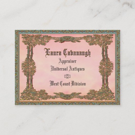 Elegant Lola Visitekaartje (Voorkant)