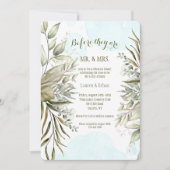 Elegant Loofwerk Kaart (Voorkant)