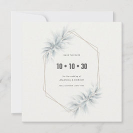 Elegant Loofwerk Modern Save The Date