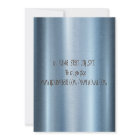 Elegant Lotus Blue Metallic Yoga Instructor