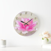 Elegant Lotus, Bokeh Yoga Grote Klok (Huis)