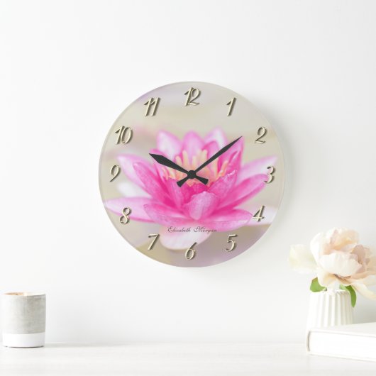 Elegant Lotus, Bokeh Yoga Grote Klok (Huis)