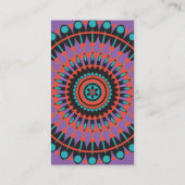 Elegant Lotus Flower Logo Yoga Visitekaartje (Achterkant)