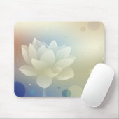 Elegant Lotus Flower Mouse Pad  Muismat (Met muis)