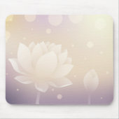 Elegant Lotus Flower Mouse Pad  Muismat (Voorkant)