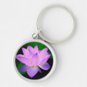 Elegant Lotus Flower Sleutelhanger (Voorkant)