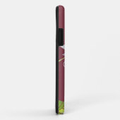 Elegant Lotus Monogram Case-Mate iPhone Case (Achterkant/rechts)
