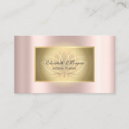 Elegant Lotus Professional, Gold Lijst, Roos Gold Visitekaartje